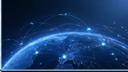供应链网络与多工厂协同可视化示意