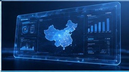 园区与产业地图可视化面板示意
